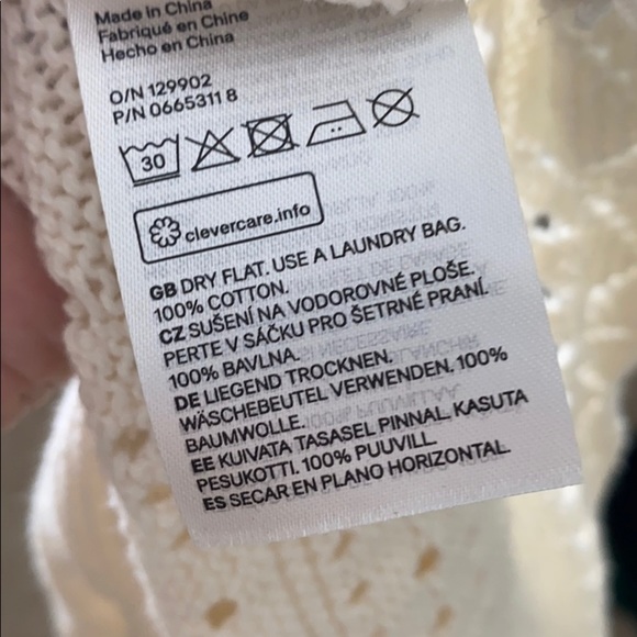 H&M crochet long sleeve - Picture 5 of 5